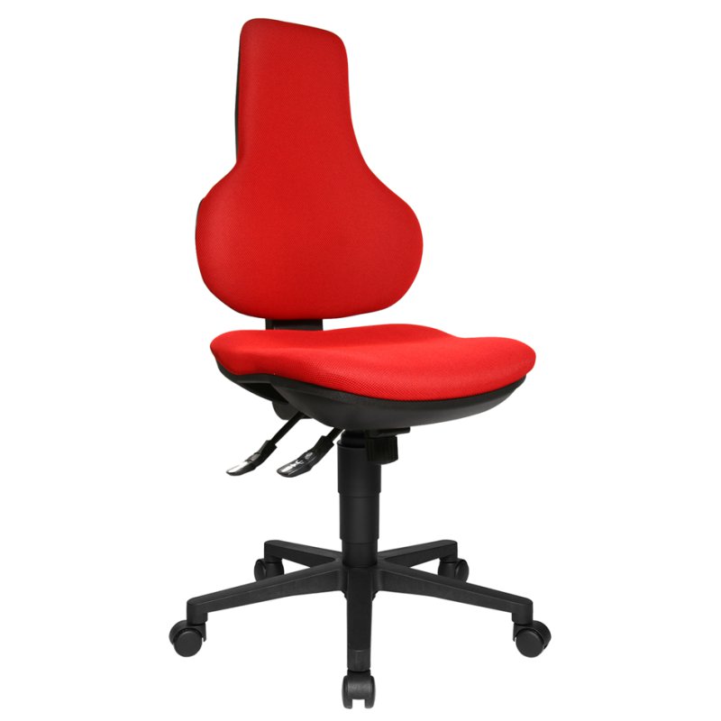 Topstar bureaustoel Ergo Point SY, blauw, synchronmechaniek, 110 kg